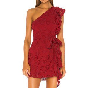 Lovers Friends Seana Mini Dress Eyelet 